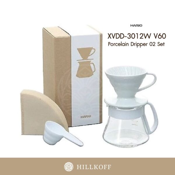 Hario XVDD-3012W V60 Ceramic Dripper